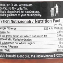 Terra Del Tuono Ingredients Brands|Jam, Honey & Spreads^Sweet Chilli and Lemon Gourmet Spread, 150g
