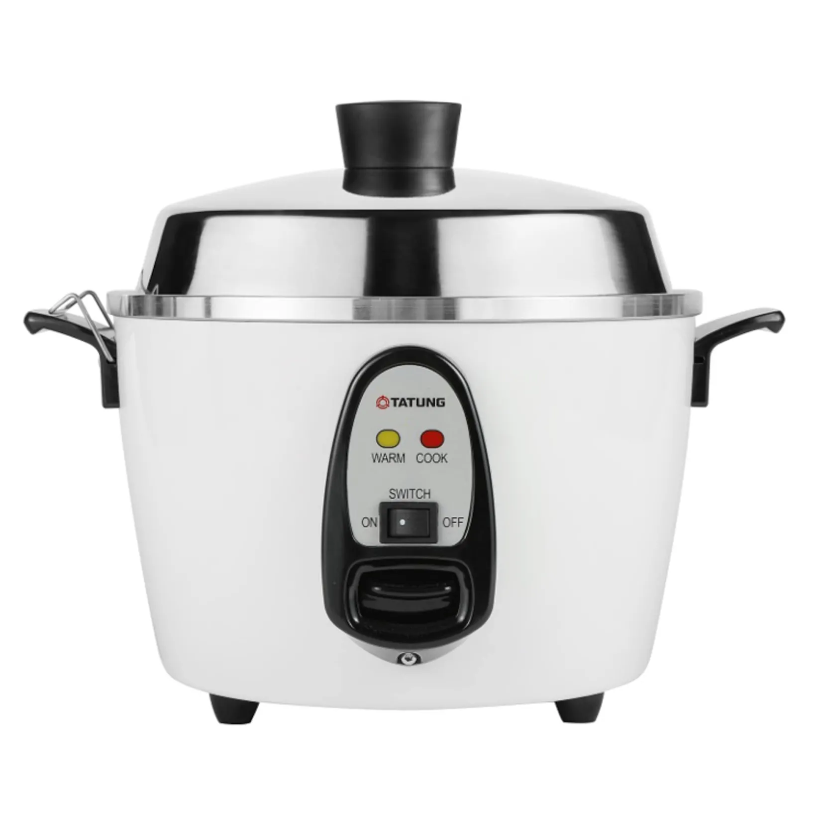 Ta Ttung Kitchen Electricals^Ta Tung 6 Person White Rice Cooker, 2.4 Litre