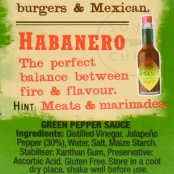 Tabasco American Ingredients|Sauces & Condiments^Green Pepper Sauce