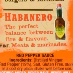 Tabasco Ingredients Brands|American Ingredients^Red Pepper Sauce, 350ml