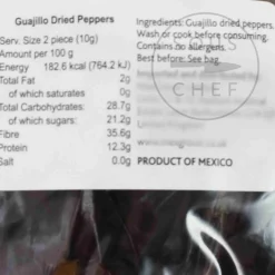 Tajin Mexican Ingredients|Herbs & Spices^Guajillo Chilli, 75g