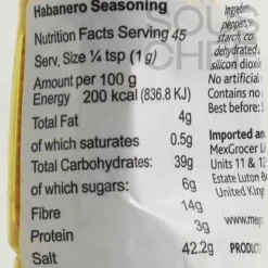 Tajin Ingredients Brands|Mexican Ingredients^Habanero Powder, 45g