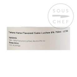 Hana Ingredients Brands|Japanese Ingredients^Takara Lychee Flavoured Sake, 750ml
