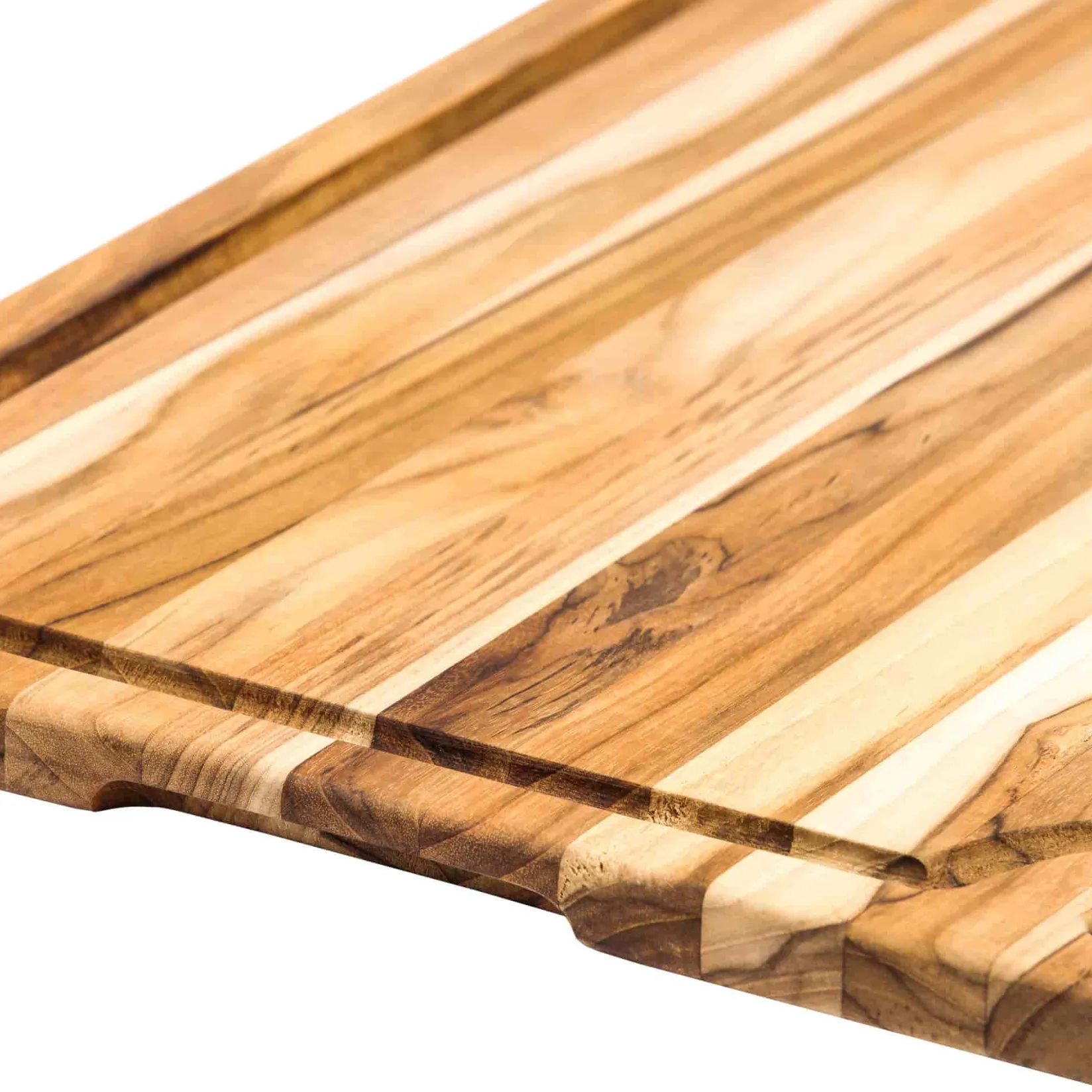 Teakhaus Kitchen Tools & Utensils|Chopping & Carving Boards^Rectangle Marine Cutting Board With Juice Canal, Medium