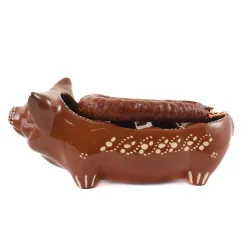 TERRACOTA ASSADEIRA Tableware Brands^Terracotta Chorizo Pig Serving Dish, 30cm