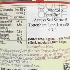 Terre Exotique Ingredients Brands|American Ingredients^Bagel Blend, 80g