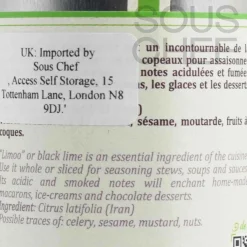 Terre Exotique Ingredients Brands|Middle Eastern Ingredients^Dried Black Lime, 40g