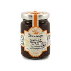 Terre Exotique Ingredients Brands|French Ingredients^Fig Chutney With Penja Pepper, 100g