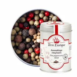 Terre Exotique Herbs & Spices|Ingredients Brands^Five Peppercorns Blend, 60g