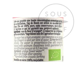 Terre Exotique Ingredients Brands|Middle Eastern Ingredients^Orange Blossom Water, 100ml