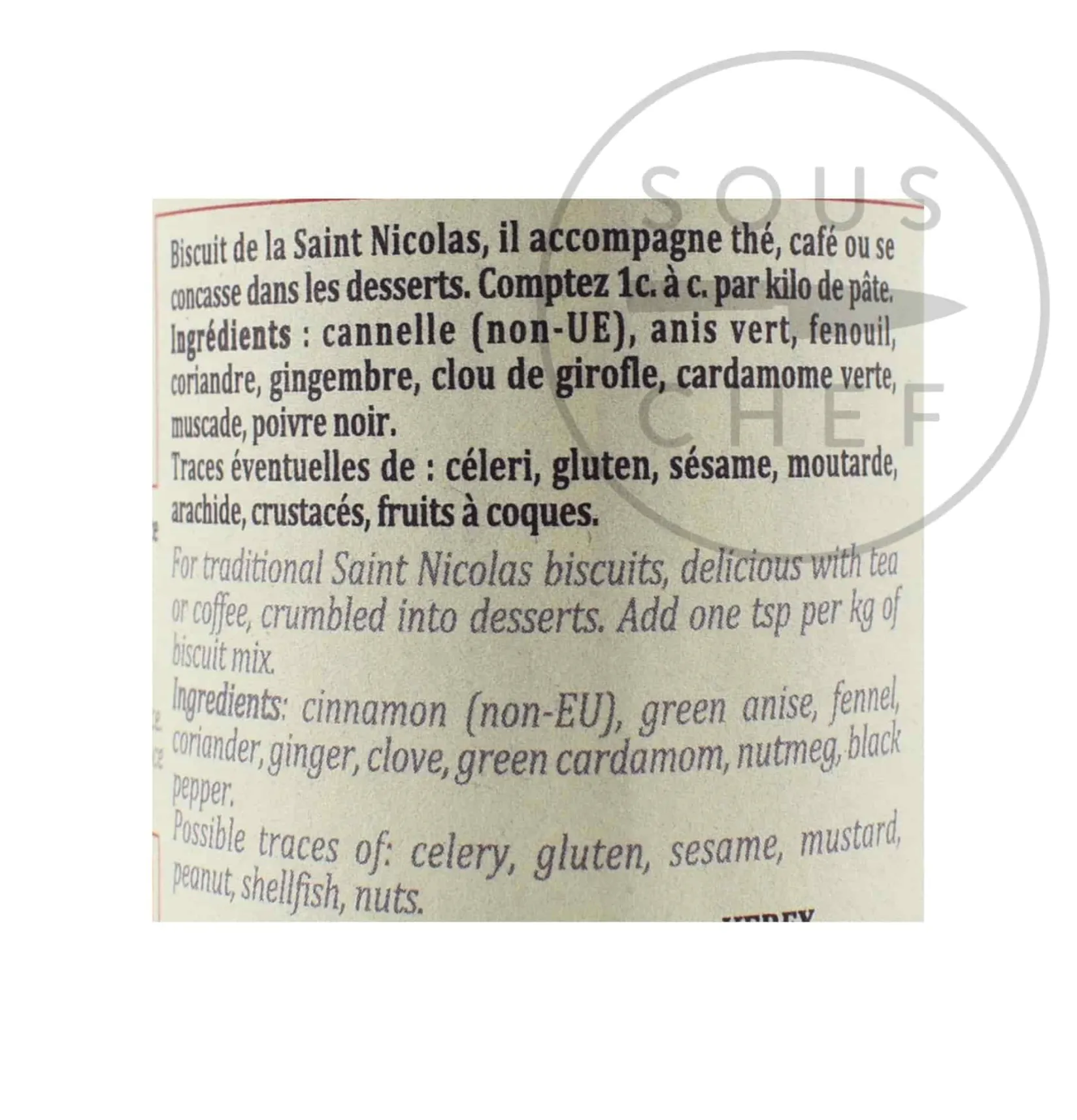 Terre Exotique Ingredients Brands|Herbs & Spices^Speculoos Spice Blend, 60g