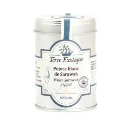 Terre Exotique Ingredients Brands|Herbs & Spices^White Sarawak Pepper IGP, 80g