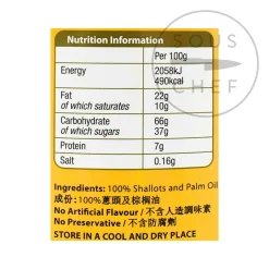 TG Ingredients Brands|Chinese Ingredients^Pure Fried Shallot, 1kg