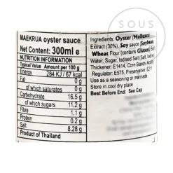 Mae Krua Ingredients Brands|Southeast Asian Ingredients^Thai Oyster Sauce, 300ml
