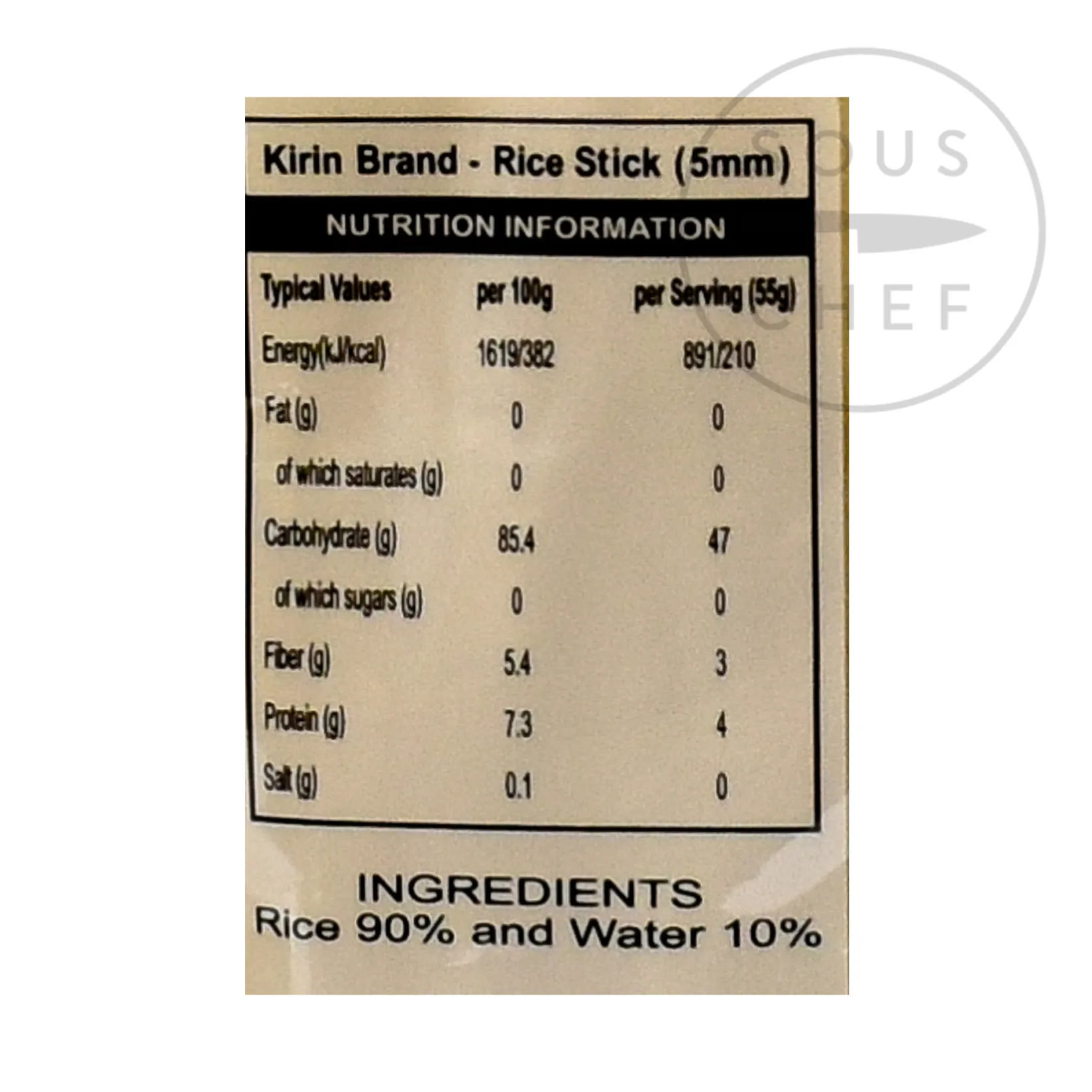 Kirin Southeast Asian Ingredients|Ingredients Brands^Thai Rice Stick Noodle 5mm, 400g