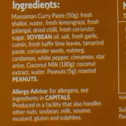 Thai Taste Ingredients Brands|Southeast Asian Ingredients^Thai Massaman Curry Kit (Sleeve), 235g