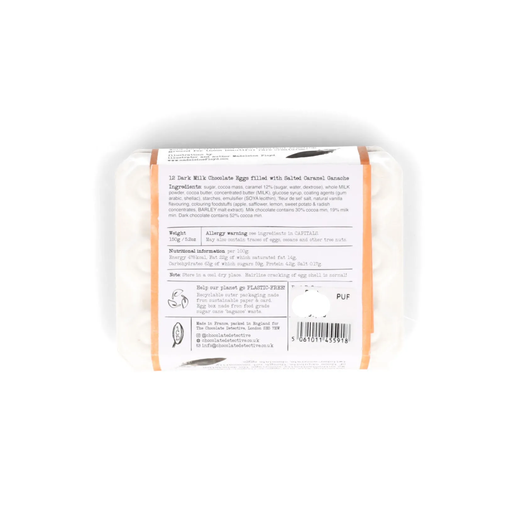 Chocolate Detective Chocolate & Sweets|Ingredients Brands^The 12 Puffin Chocolate Eggs, 150g