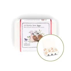 Chocolate Detective Ingredients Brands|Chocolate & Sweets^The x Knepp 12 Turtle Dove Chocolate Eggs, 150g