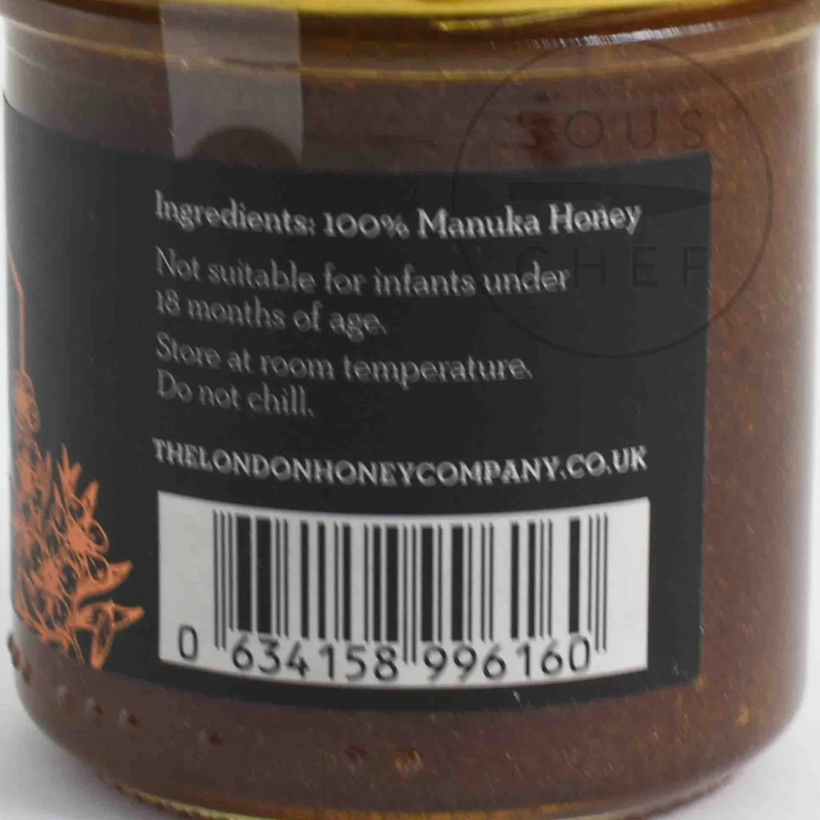 The London Honey Co Ingredients Brands|Jam, Honey & Spreads^Manuka Honey NPA 15+, 200g
