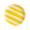 The Platera Tableware Brands|Plates^Yellow Stripe Porcelain Dinner Plate, 27.5cm