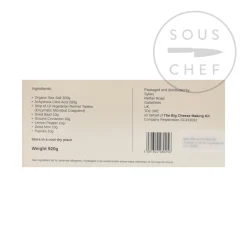 Big Cheese Ingredients Brands|Recipe Kits^The Ultimate Cheese Making Kit, 920g