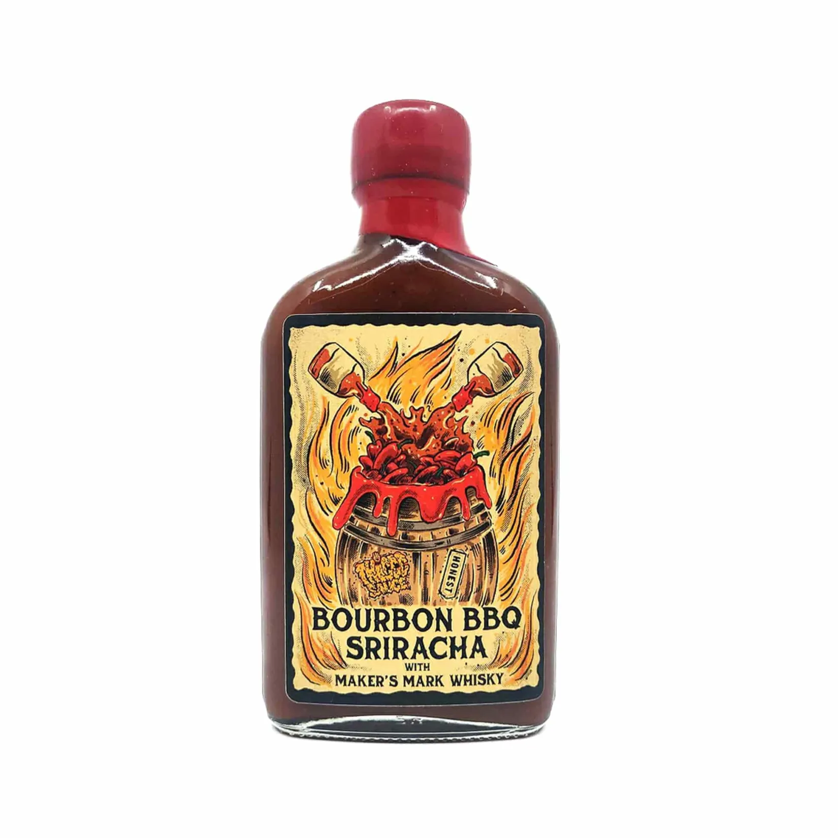 Thiccc Sauce Ingredients Brands|Sauces & Condiments^Bourbon BBQ Sriracha, 200ml