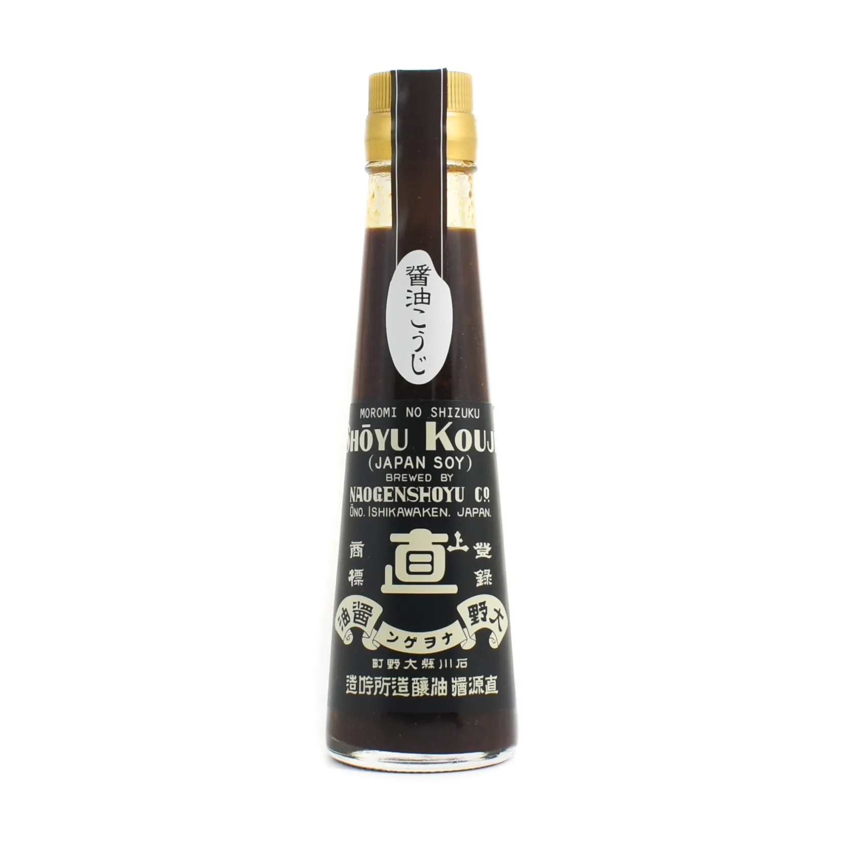 NAOGEN SHOYU Ingredients Brands|Sauces & Condiments^Thick Soy Sauce with Koji of Moromi Naogen, 120ml