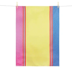 Tissage Moutet Kitchen Textiles & Clothing^Bright Colourblock French French Jacquard Tea Towel