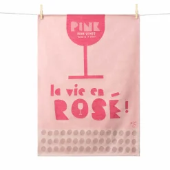 Tissage Moutet Kitchen Textiles & Clothing^La Vie en Rose French Jacquard Tea Towel