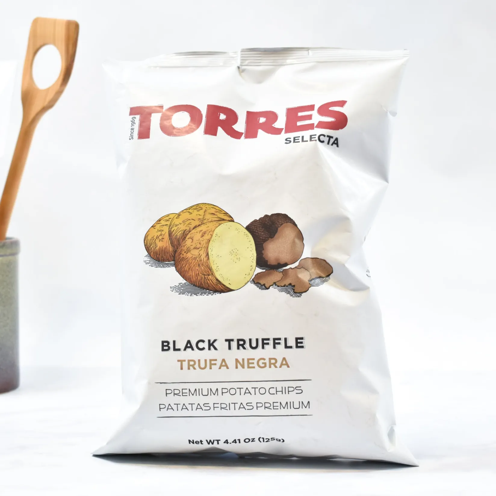 Torres Spanish Ingredients|Snacks^Black Truffle Potato Crisps