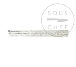 Torres Spanish Ingredients|Snacks^Cured Cheese Crisps, 150g