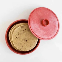 Mexican Mexican Ingredients|Kitchen Tools & Utensils^Tortilla Warmer - Red