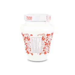 Toschi Italian Ingredients|Baking Ingredients^Sour Black Cherries in Syrup in Ceramic Jar