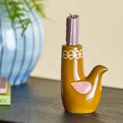 Bloomingville Table Setting|Tableware Brands^Trudy Brown Bird Candle Holder