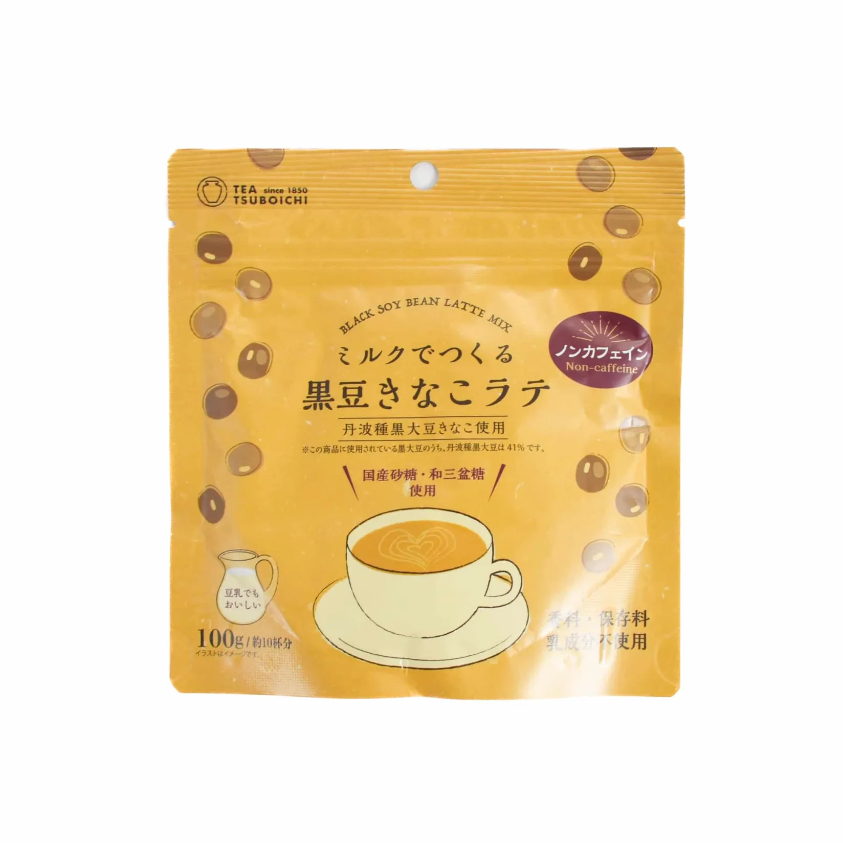 TSUBOCHI Ingredients Brands|Drinks^Tsuboichi Black Soy Bean Kinako Latte Drink Mix, 100g