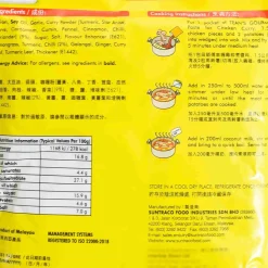 Tean's Gourmet Ingredients Brands|Sauces & Condiments^Tumisan Kari Ayam Paste for Chicken Curry, 200g
