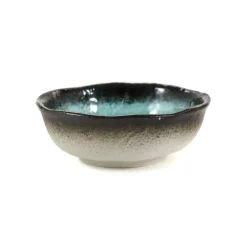 Kiji Stoneware & Ceramics Tableware Brands|Japanese Ingredients^Turquoise Glaze Bowl, 12cm dia x 4cm high