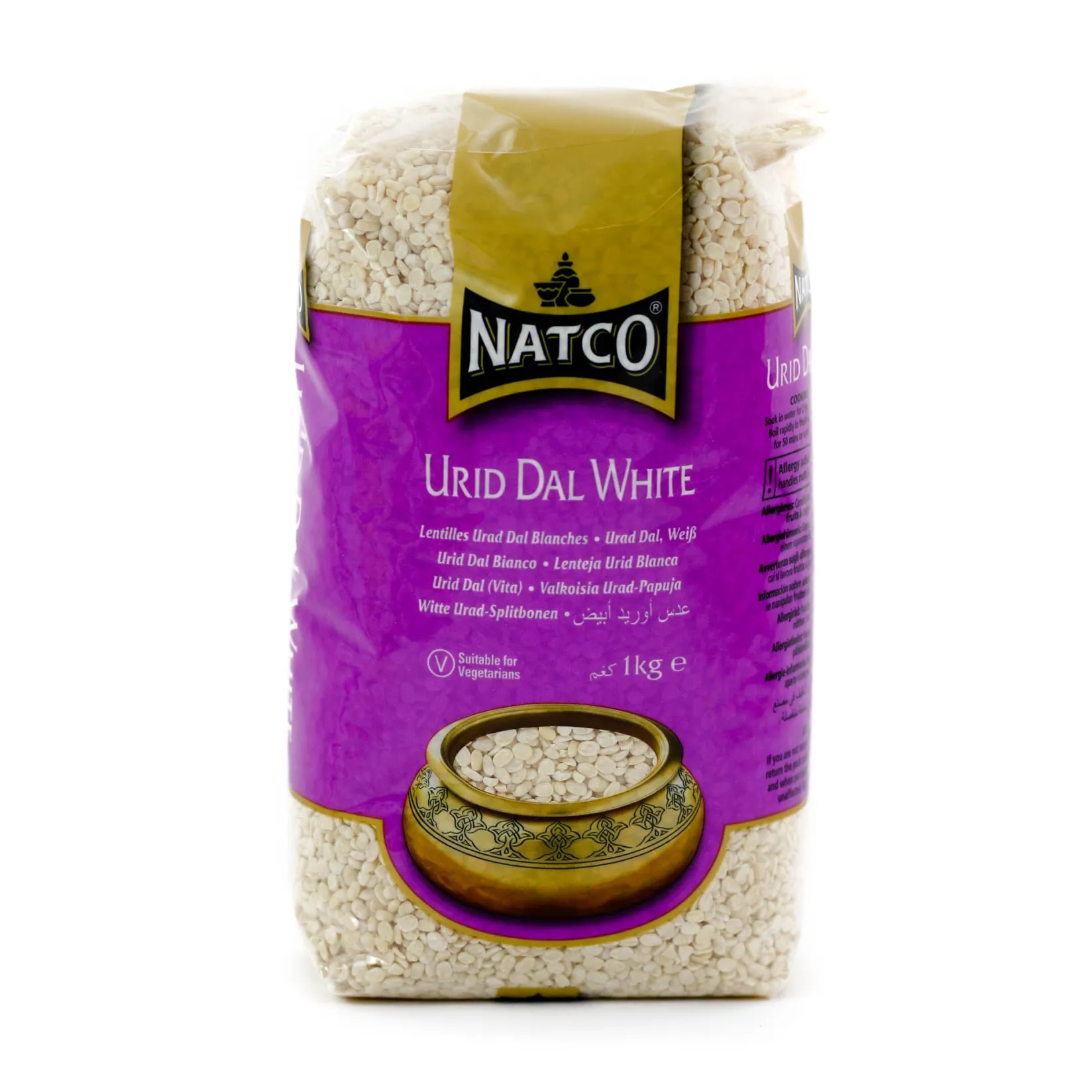 Natco Ingredients Brands|Indian Ingredients^Urid Dal, 1kg