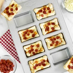 USA Pan American Ingredients|Baking Supplies & Equipment^8 Hole Mini Loaf Pan