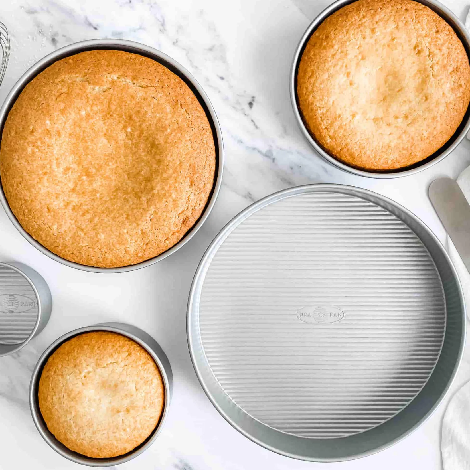USA Pan Baking Supplies & Equipment^5 Piece Round Cake Pan Set