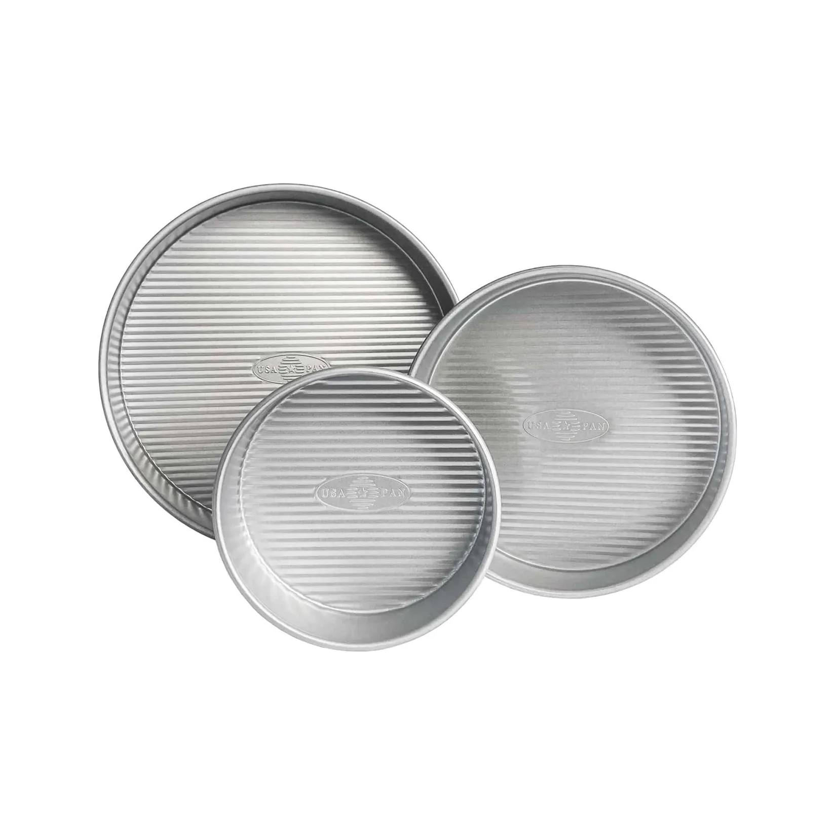 USA Pan Baking Supplies & Equipment^3 Piece Round Cake Pan Set