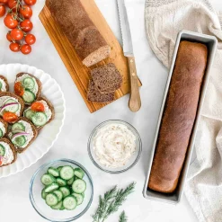 USA Pan Baking Supplies & Equipment^Cocktail Loaf Pan, 35x7cm