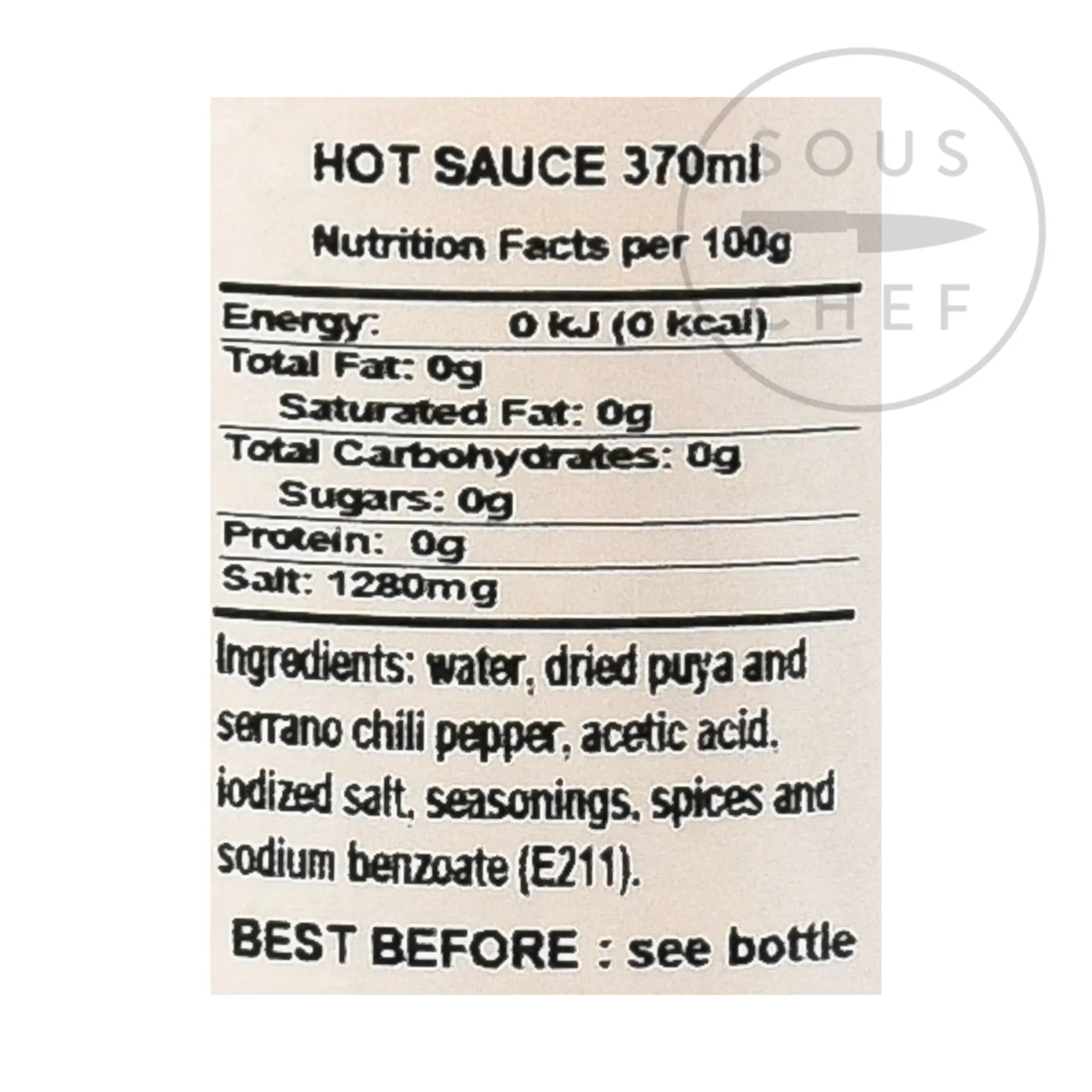 Valentina Ingredients Brands|Mexican Ingredients^Hot Sauce, 370ml