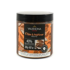 Valrhona Ingredients Brands|French Ingredients^Chocolate Hazelnut 40% Spread, 280g