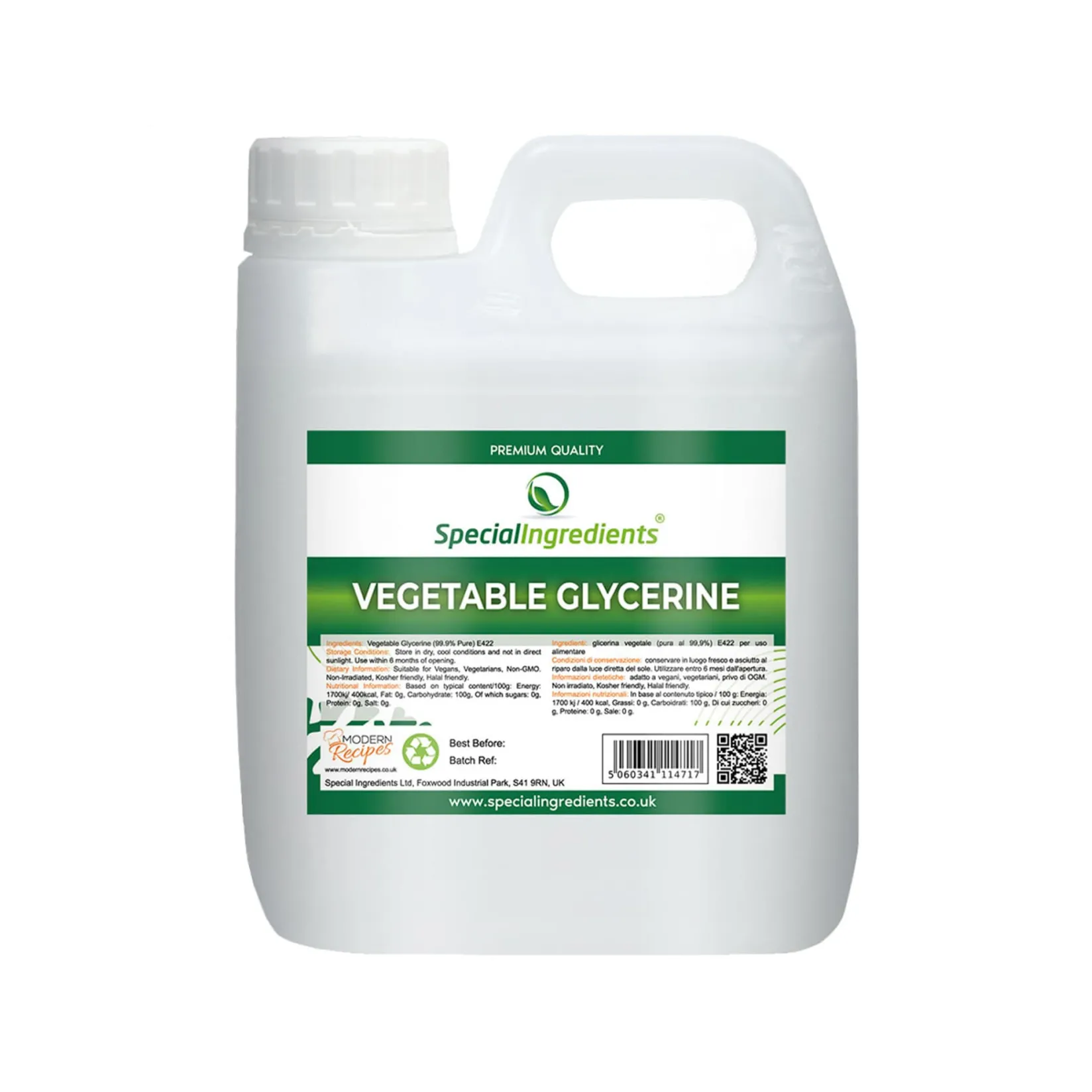 Special Ingredients Ingredients Brands|Baking Ingredients^Vegetable Glycerine, 1 Litre