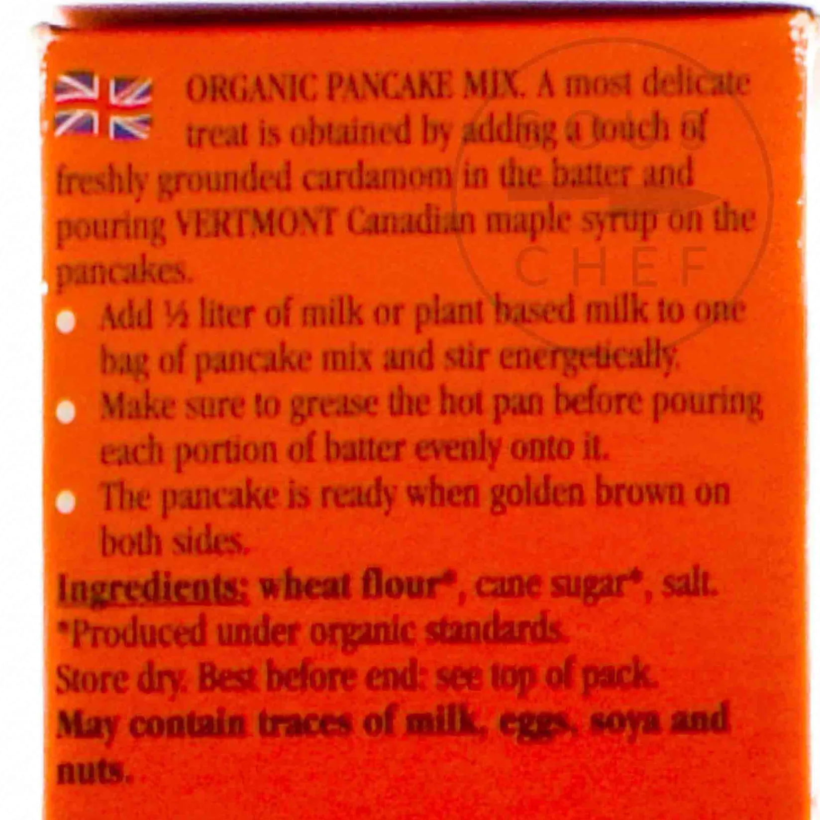 Vertmont Ingredients Brands|American Ingredients^Organic Pancake Mix, 400g