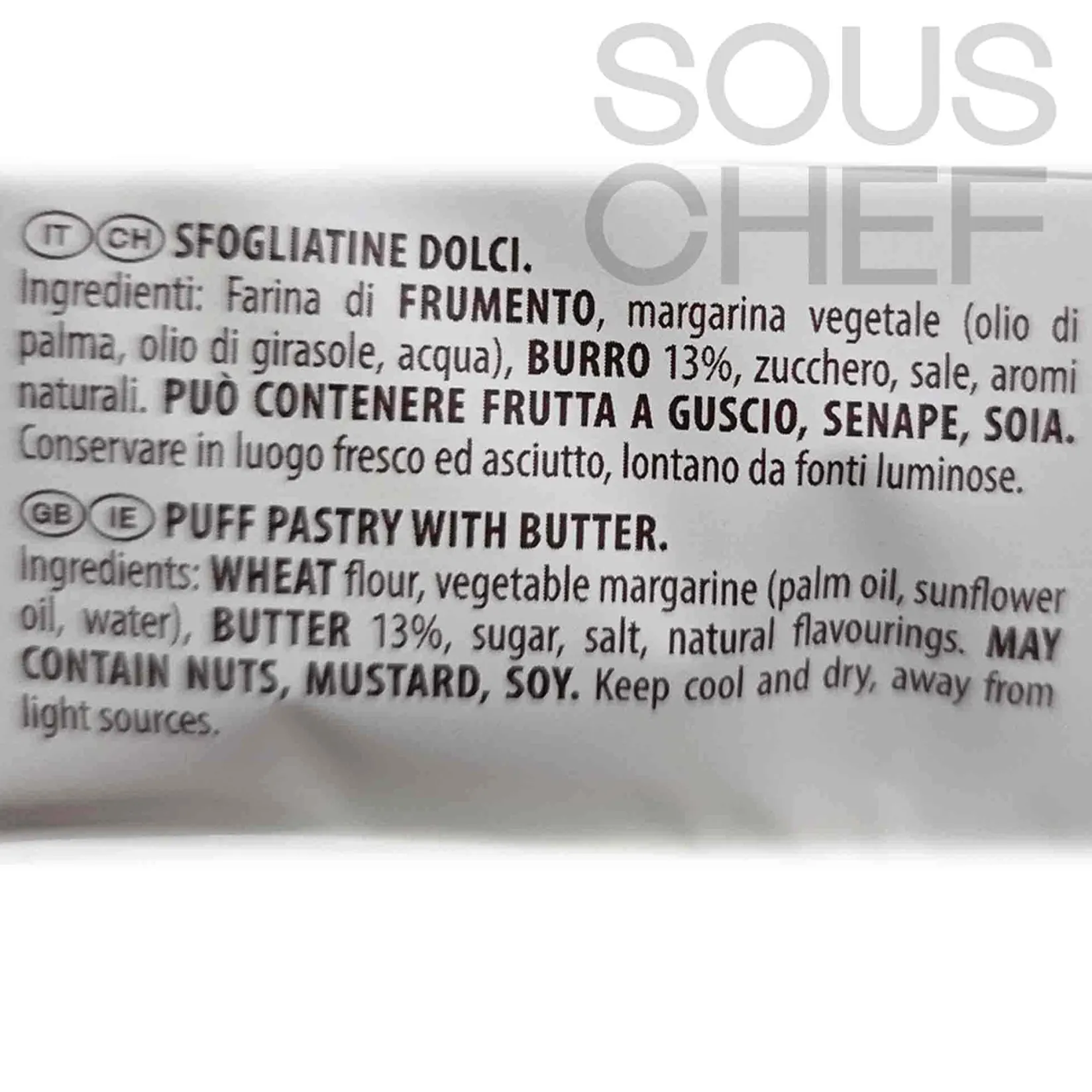 Vincenzi SPA Ingredients Brands|Cakes & Bakery^Vicenzi Puff Pastry Millefoglie Sticks, 125g