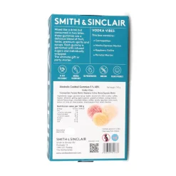 Smith & Sinclair Ingredients Brands|Chocolate & Sweets^Vodka Vibes Selection of 5V Alcoholic Jelly Sweets, 140g