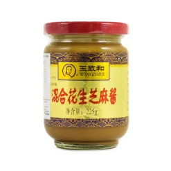 Wangzhihe Ingredients Brands|Chinese Ingredients^Chinese Sesame Paste with Peanut Butter, 225g