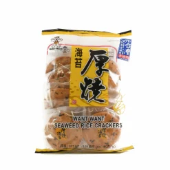 Want Want Ingredients Brands|Chinese Ingredients^Seaweed Rice Crackers, 160g